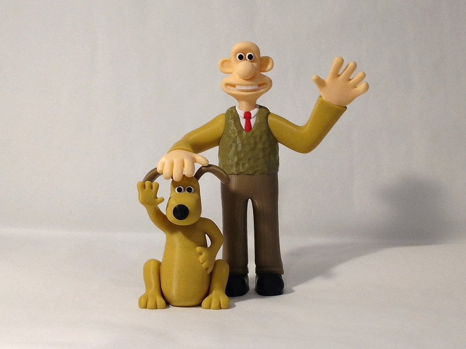 Wallace and Gromit – 3D Baskı Modeli