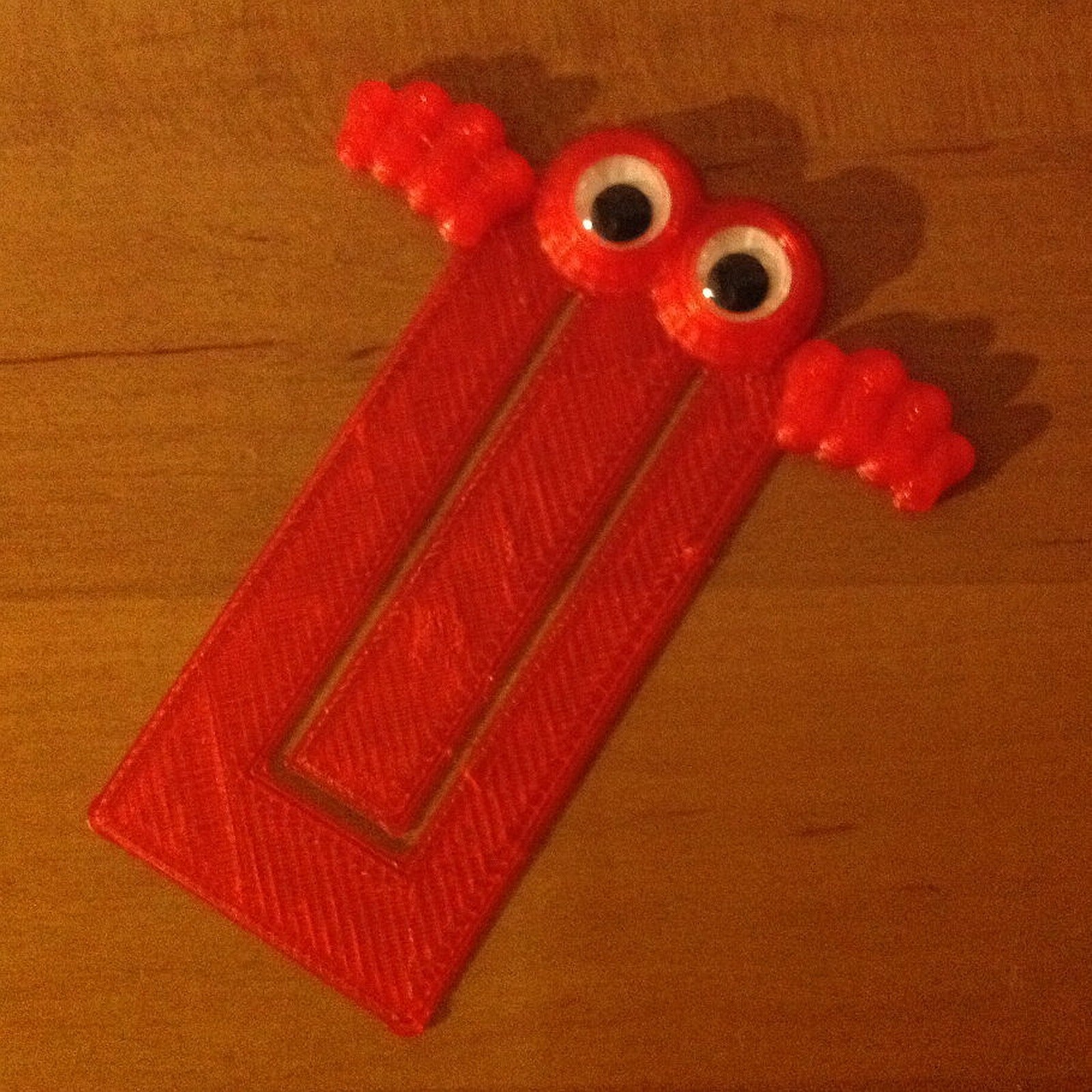 Googly Eyes Bookmark – 3D Baskı Modeli