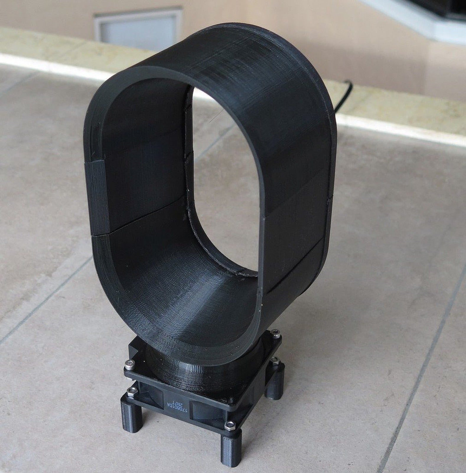 Mini Bladeless Fan – 3D Baskı Modeli