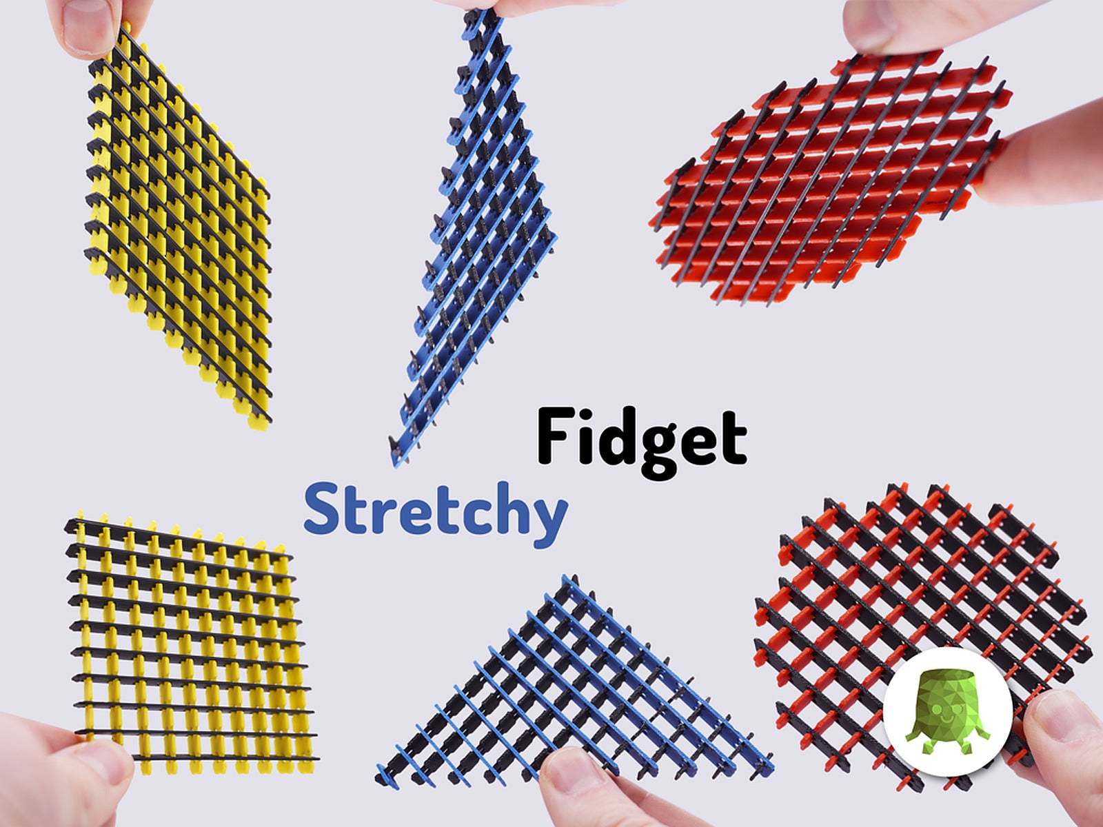 Print In Place Stretchy Fidget – 3D Baskı Modeli