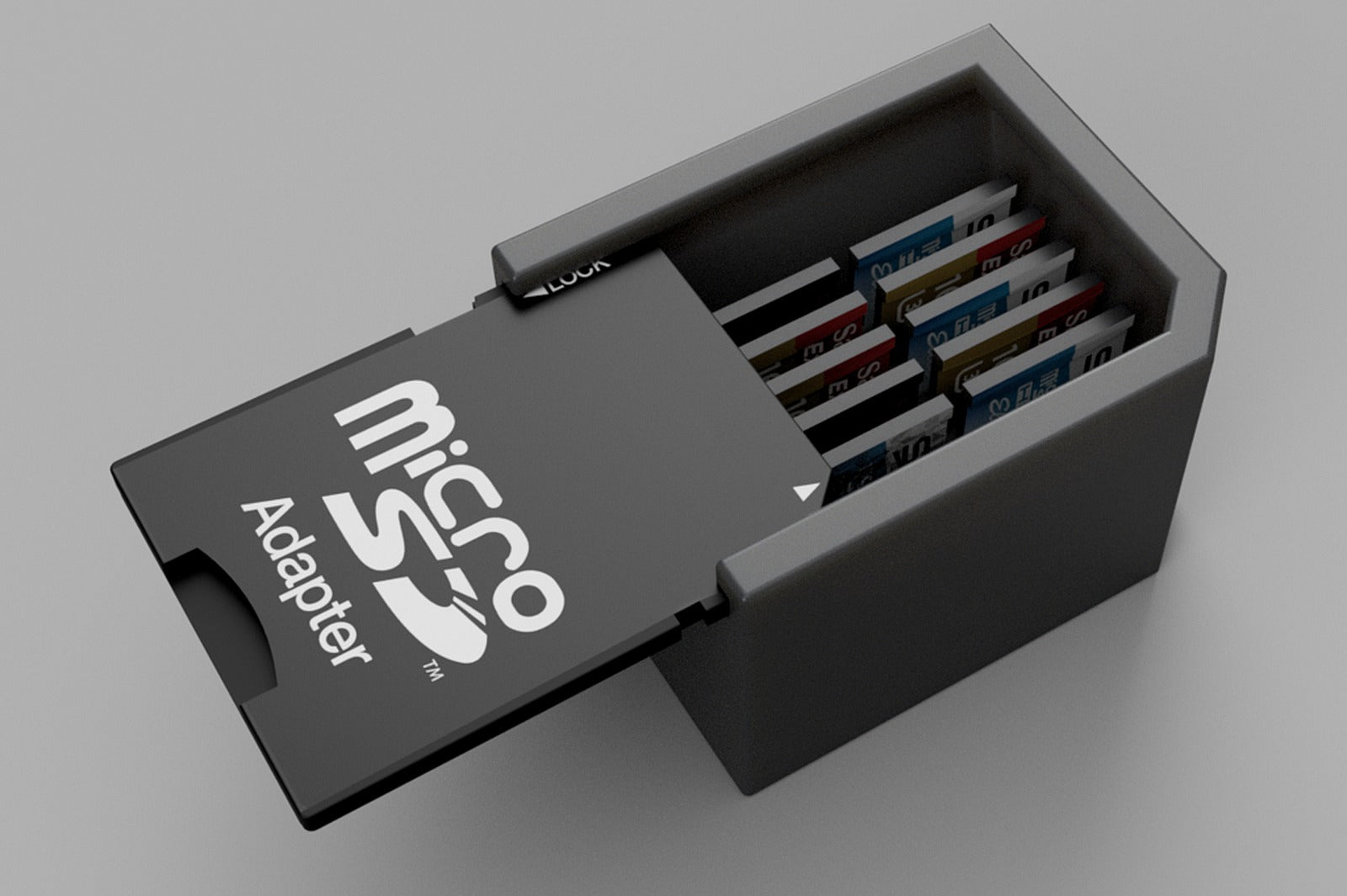 SD Card stand /ru – 3D Baskı Modeli