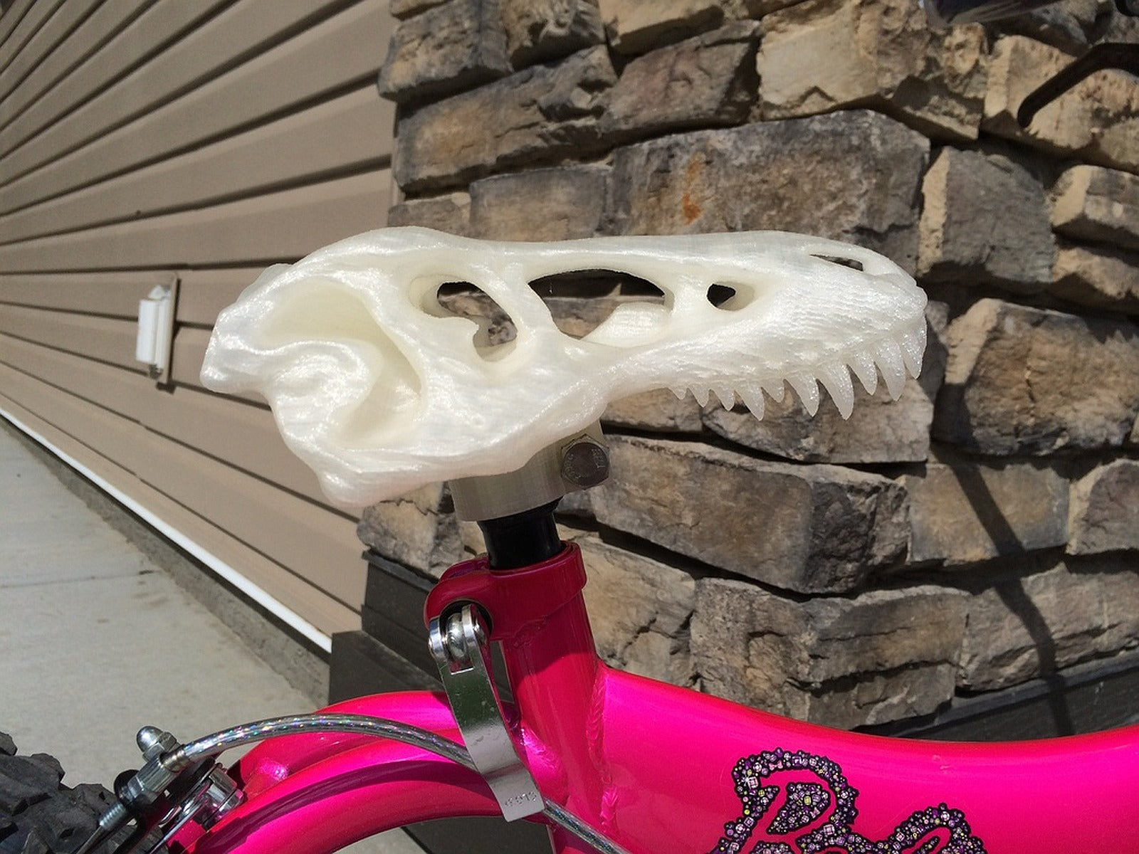 T-Rex Bike Seat – 3D Baskı Modeli