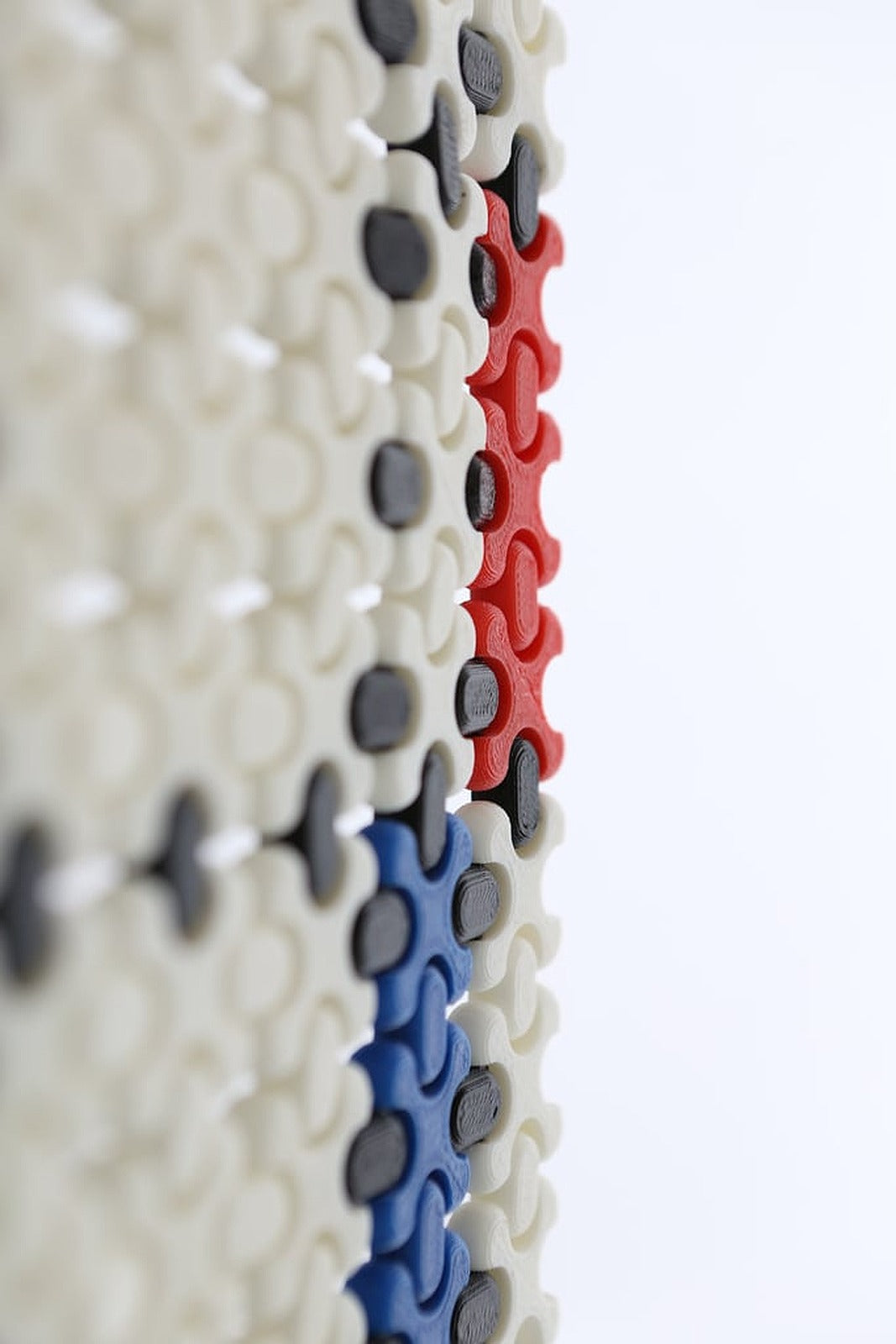 FlexMesh 2.1 Snap Together Flexible Chainmail Mesh – 3D Baskı Modeli