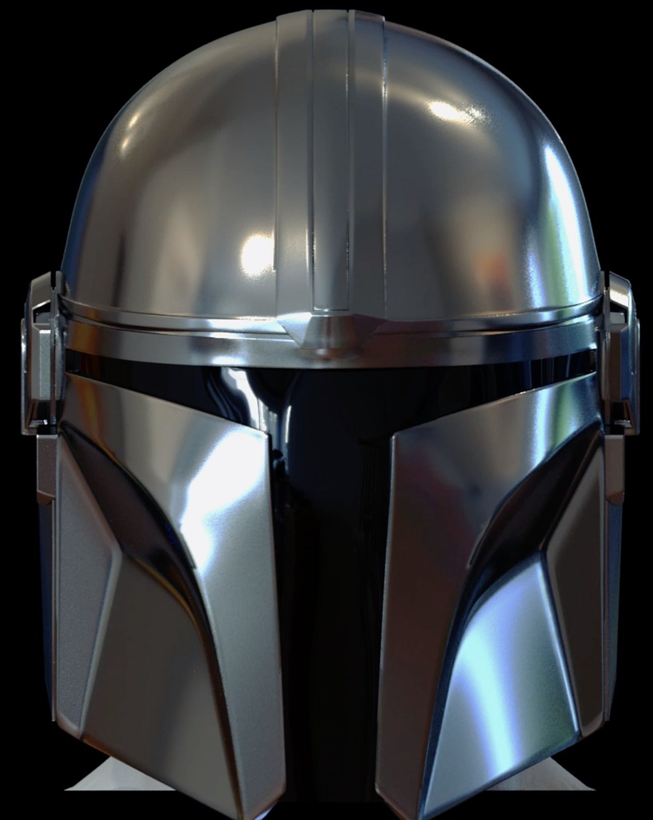The Mandalorian Helmet UPDATED – 3D Baskı Modeli