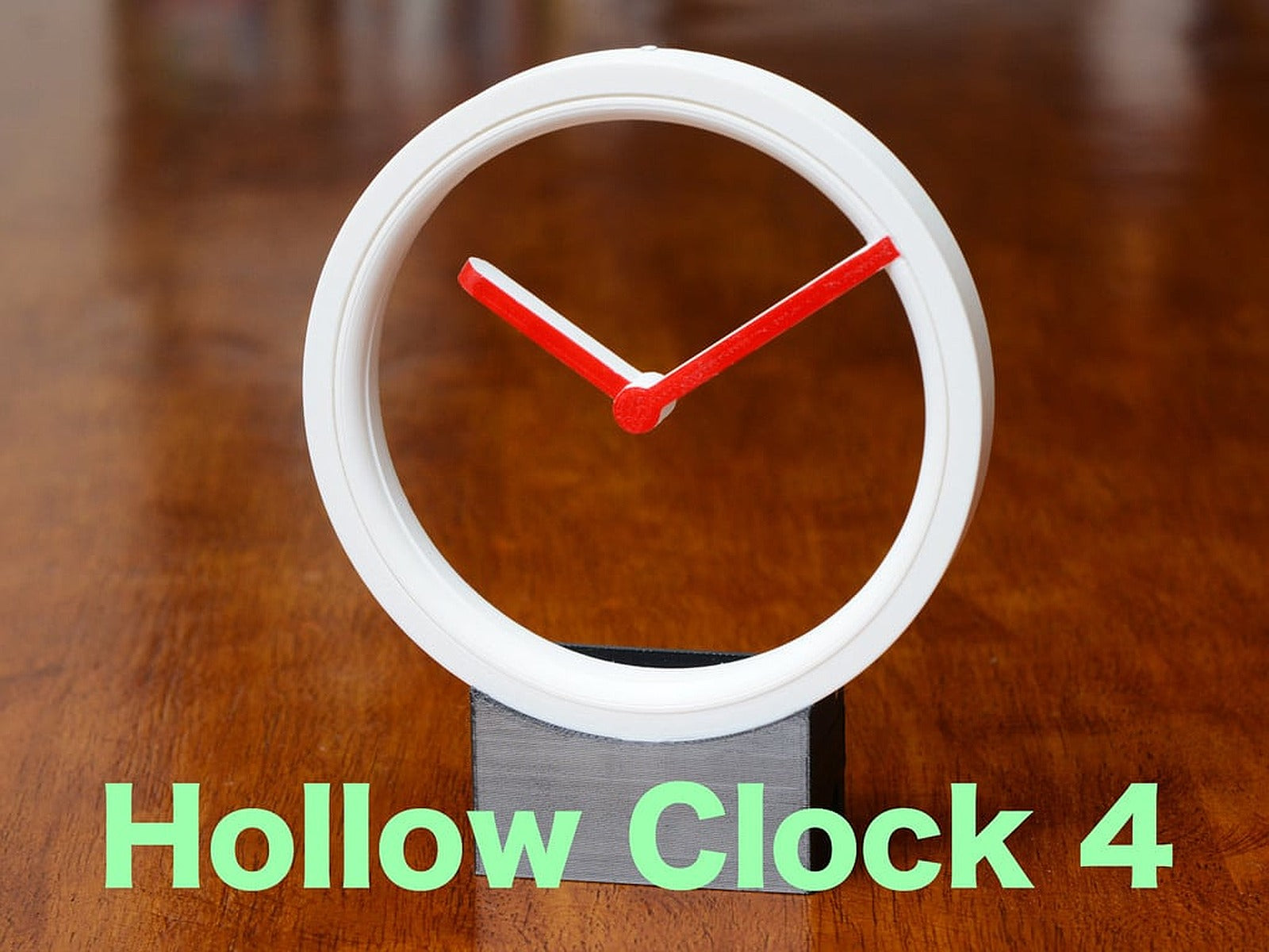 Hollow Clock 4 – 3D Baskı Modeli